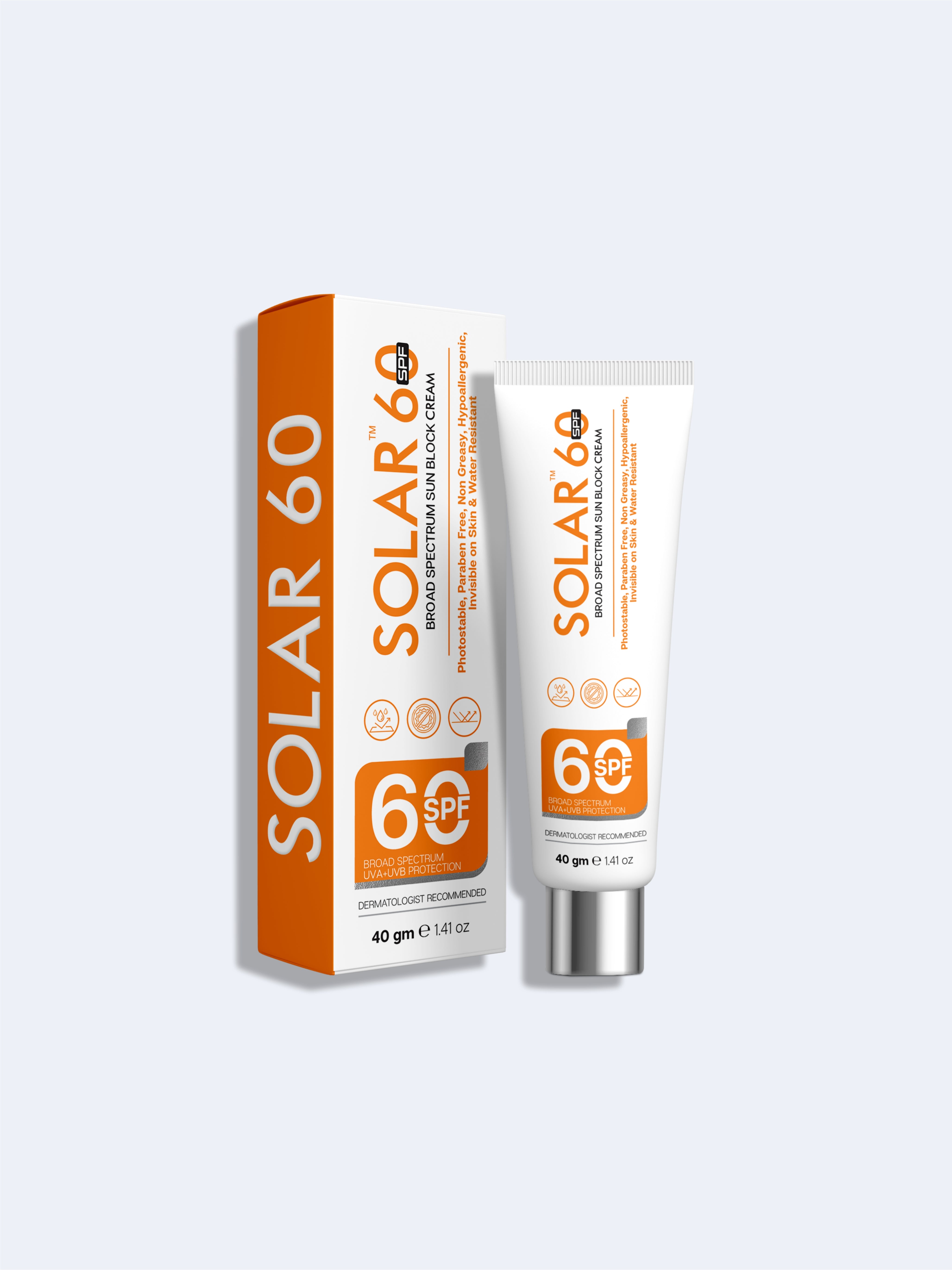 Solar Sunscreen SPF 60