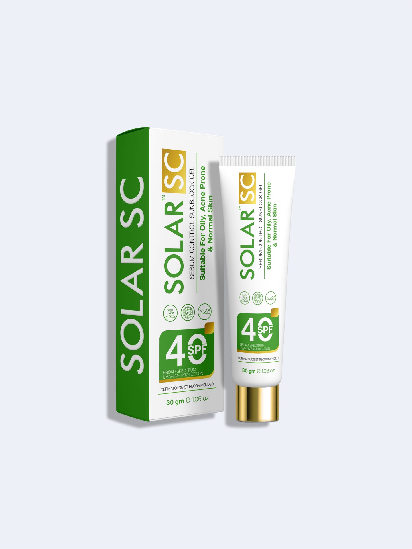 Solar SC SPF 40 (Sebum Control Sunscreen Gel)