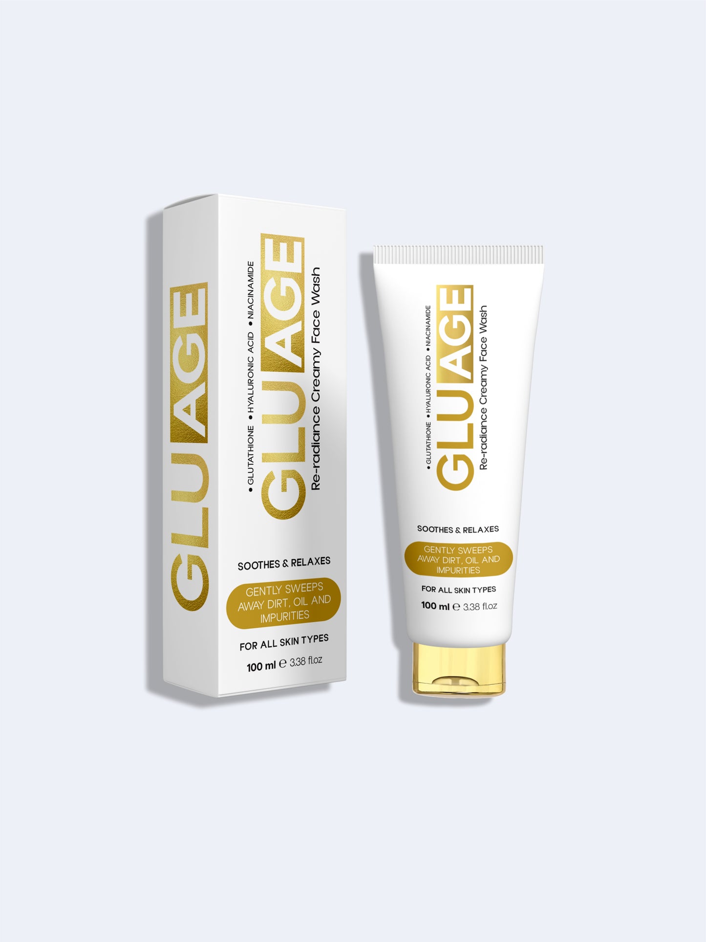 Gluage Re-radiance Creamy Facewash