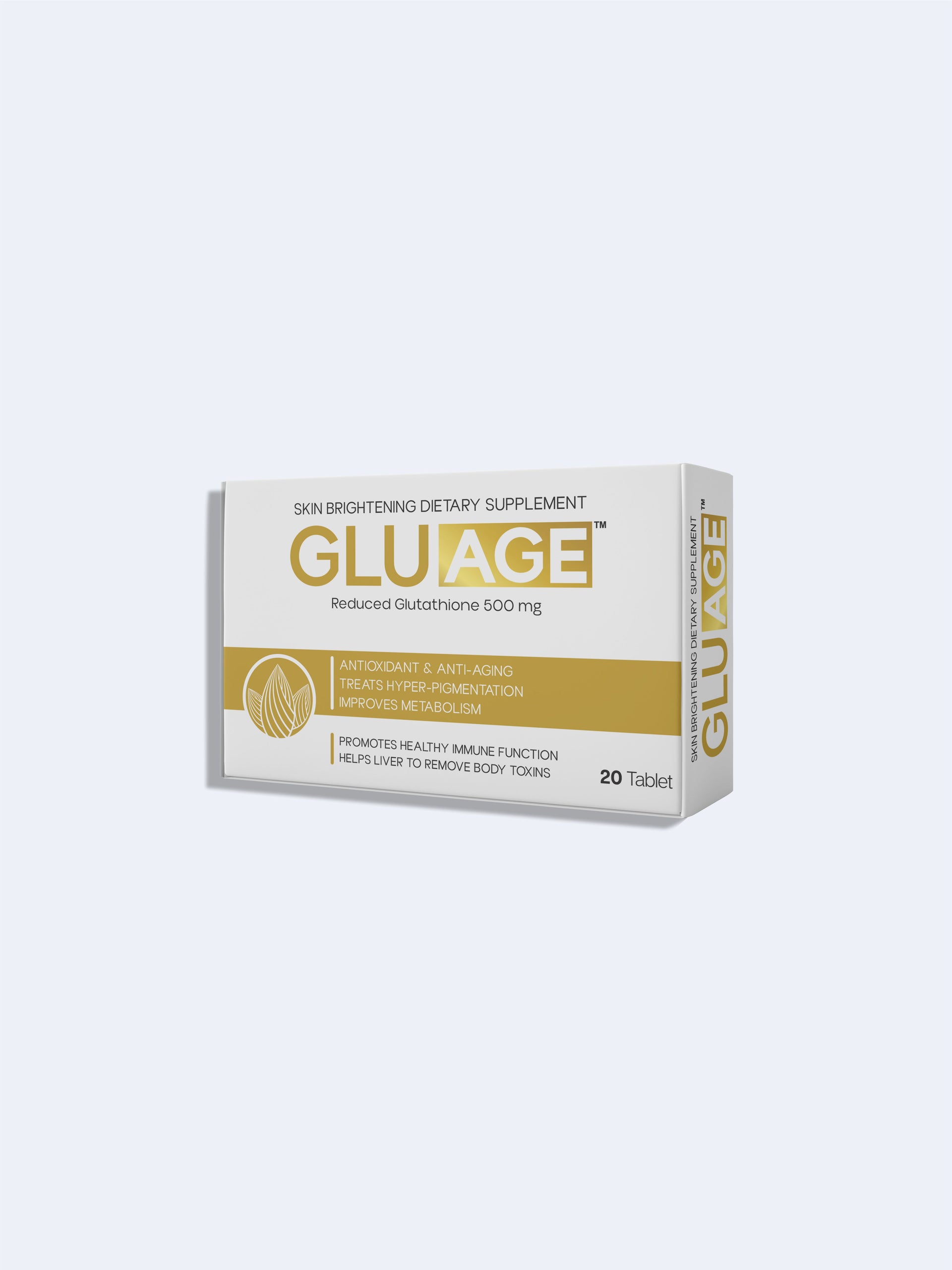 glutathione pump Gluage Glutathione 500mg Tablets – Trans Asian Pharma