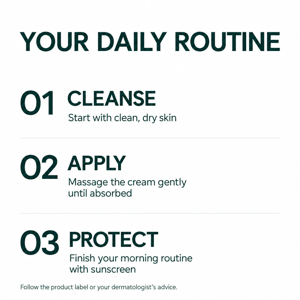Cosmelan Skin Brightening Cream routine